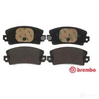 Тормозные колодки, комплект BREMBO 800833 20337 p68002 203 36 - Изображение 3
