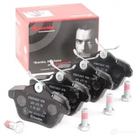 Тормозные колодки дисковые, комплект BREMBO 8676D1477 P 23 067 799898 21 606 - Изображение 2