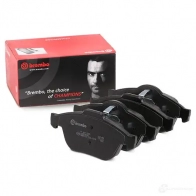 Тормозные колодки дисковые, комплект BREMBO 2 3245 P 68 030 23247 800859 - Изображение 2