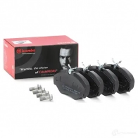 Тормозные колодки дисковые, комплект BREMBO 8699D1500 800580 P 56 061 2 3099 - Изображение 2