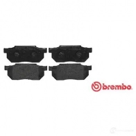 Тормозные колодки дисковые, комплект BREMBO 209 59 800089 P 28 006 7162D256 - Изображение 3
