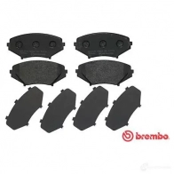 Тормозные колодки дисковые, комплект BREMBO 800332 240 42 7913D1009 P 49 034 - Изображение 6
