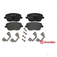 Тормозные колодки дисковые, комплект BREMBO 801121 2 3581 8555D1437 P 85 057 - Изображение 3