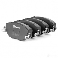 Тормозные колодки дисковые, комплект BREMBO 800046 P 24 060 2327 9 7789D910 - Изображение 3