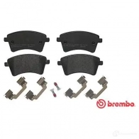 Тормозные колодки дисковые, комплект BREMBO JI4VKXZ 246 93 P 68 044 800871 - Изображение 6