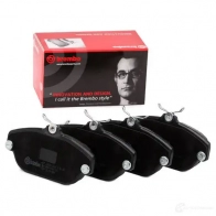 Тормозные колодки дисковые, комплект BREMBO P 86 007 2 0164 7423D542 801221 - Изображение 2