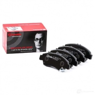 Тормозные колодки дисковые, комплект BREMBO 800105 21698 P 28 024 2169 7 - Изображение 2