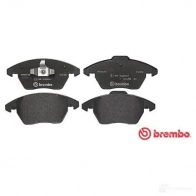 Тормозные колодки дисковые, комплект BREMBO 24153 2 3589 800739 P 61 076 - Изображение 6