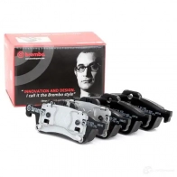 Тормозные колодки дисковые, комплект BREMBO 799704 2371 6 24043 P 06 032 - Изображение 4