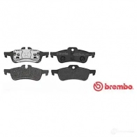 Тормозные колодки дисковые, комплект BREMBO 799704 2371 6 24043 P 06 032 - Изображение 6