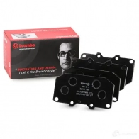 Тормозные колодки дисковые, комплект BREMBO 21308 P 56 025 21 307 800546 - Изображение 2