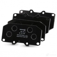 Тормозные колодки дисковые, комплект BREMBO 21308 P 56 025 21 307 800546 - Изображение 3