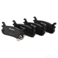 Тормозные колодки дисковые, комплект BREMBO 800320 P 49 021 23388 233 87 - Изображение 4