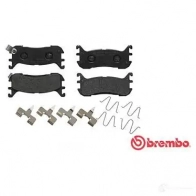 Тормозные колодки дисковые, комплект BREMBO 800320 P 49 021 23388 233 87 - Изображение 9