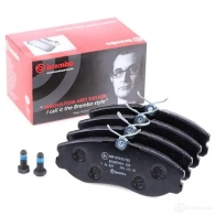 Тормозные колодки, комплект BREMBO 7252D362 2 1481 p24039 800026 - Изображение 2