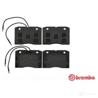 Тормозные колодки, комплект BREMBO 21049 pa6003 801247 2104 8 - Изображение 3