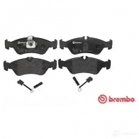 Тормозные колодки дисковые, комплект BREMBO 23902 2390 1 P 50 082 800427 - Изображение 3