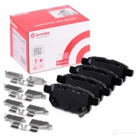 Тормозные колодки дисковые, комплект BREMBO 800942 2 5258 P 79 029 25259 - Изображение 2