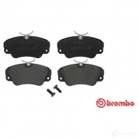 Тормозные колодки дисковые, комплект BREMBO P 59 016 2 1368 7516D638 800624 - Изображение 6