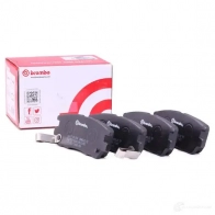 Тормозные колодки дисковые, комплект BREMBO 800499 P 54 018 218 40 21841 - Изображение 2