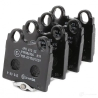 Тормозные колодки дисковые, комплект BREMBO 2342 9 7638D771 800981 P 83 045 - Изображение 3