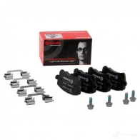 Тормозные колодки дисковые, комплект BREMBO 8213D1348 24 483 P 85 108 801168 - Изображение 2