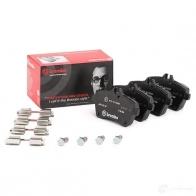 Тормозные колодки дисковые, комплект BREMBO HCZ5BE 800399 240 77 P 50 054 - Изображение 2