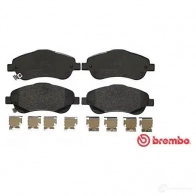 Тормозные колодки дисковые, комплект BREMBO 23481 800982 P 83 046 2348 0 - Изображение 6