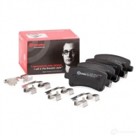 Тормозные колодки дисковые, комплект BREMBO 800664 D14308547 2 4421 P 59 060 - Изображение 2