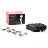 Тормозные колодки дисковые, комплект BREMBO 800664 D14308547 2 4421 P 59 060 - Изображение 3