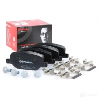 Тормозные колодки, комплект BREMBO 2376 0 p23089 CGUUO 799920 - Изображение 4