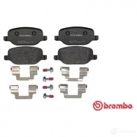Тормозные колодки, комплект BREMBO 2376 0 p23089 CGUUO 799920 - Изображение 6