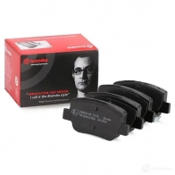 Тормозные колодки дисковые, комплект BREMBO 801047 24 885 24886 P 83 112 - Изображение 2
