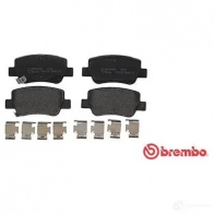 Тормозные колодки дисковые, комплект BREMBO 801047 24 885 24886 P 83 112 - Изображение 6