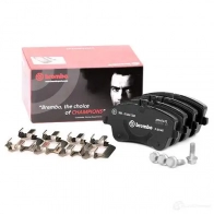 Тормозные колодки дисковые, комплект BREMBO P 50 045 800390 23145 23 144 - Изображение 2