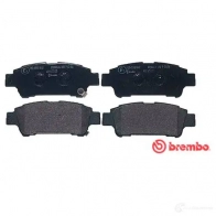 Тормозные колодки дисковые, комплект BREMBO 2 3646 23647 800992 P 83 056 - Изображение 3
