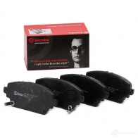 Тормозные колодки дисковые, комплект BREMBO 800109 23563 230 94 P 28 029 - Изображение 2