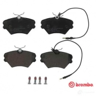 Тормозные колодки, комплект BREMBO 21596 21 595 800851 p68022 - Изображение 3