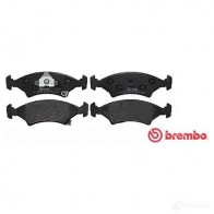 Тормозные колодки дисковые, комплект BREMBO 23385 23 384 P 30 009 800151 - Изображение 3