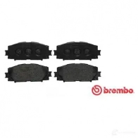 Тормозные колодки дисковые, комплект BREMBO D11848538 24 451 P 83 106 801041 - Изображение 3