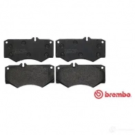 Тормозные колодки дисковые, комплект BREMBO 800354 29784 2 0784 P 50 003 - Изображение 6