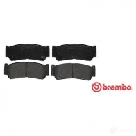 Тормозные колодки дисковые, комплект BREMBO P 30 037 24489 800179 2 4488 - Изображение 3