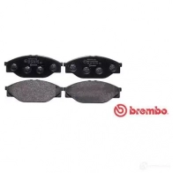 Тормозные колодки дисковые, комплект BREMBO 7205D438 P 83 023 21 689 800960 - Изображение 3