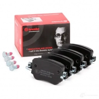 Тормозные колодки дисковые, комплект BREMBO 801195 P 85 135 D17799008 2 5110 - Изображение 2