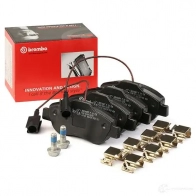 Тормозные колодки, комплект BREMBO 24764 800074 240 72 p24150 - Изображение 2