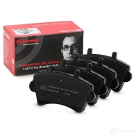 Тормозные колодки дисковые, комплект BREMBO P 59 039 800644 9OD7H 2 3613 - Изображение 2
