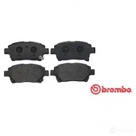 Тормозные колодки дисковые, комплект BREMBO 24779 P 83 097 801032 2477 8 - Изображение 3