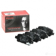 Тормозные колодки дисковые, комплект BREMBO 24872 800587 P 56 068 248 71 - Изображение 2