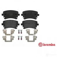 Тормозные колодки дисковые, комплект BREMBO 23 326 P 85 076 801139 7921D1018 - Изображение 7