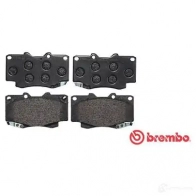 Тормозные колодки дисковые, комплект BREMBO 801066 P 83 151 21680 2 1679 - Изображение 3